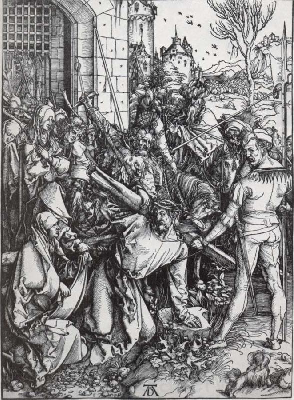 Albrecht Durer The Bearing of the Cross